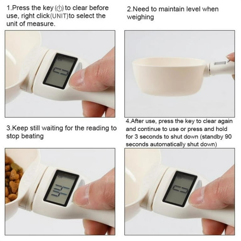 High Precision Electronic Pet Food Measuring Spoon